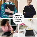 Portable Expanding File Folder Organizer with 8 Pockets for Letter A4 Documents School Office Hospital Supplies Bag Essentials Black