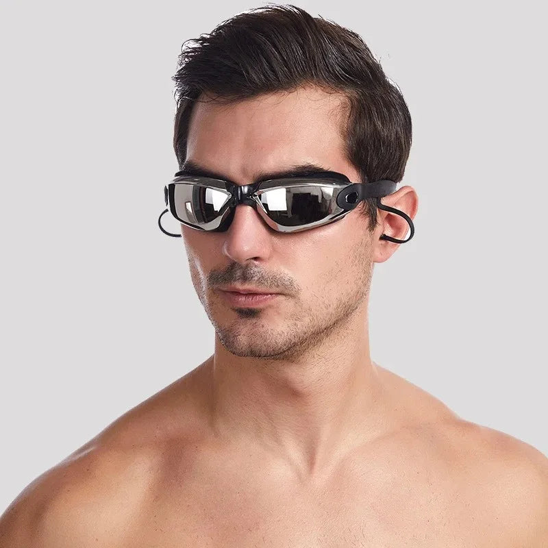 Prescription Myopia Swim Goggles Anti-Fog Waterproof | SAMAG