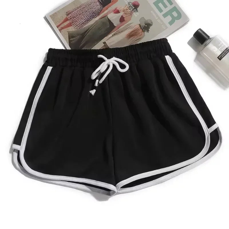 Ladies Girl Shorts Streetwear Female Women Fitness Joggers Sports Running Breathable Plus Size Short Pants Summer Casual Bottoms
