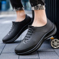 Men Rain Boots Low-Top Waterproof Shoes Fashion Non-Slip Work Boots Slip on Soft Sole Fishing Shoes Unisex Outdoor Rubber Shoes