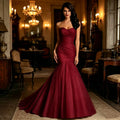 Strapless Sweetheart Mermaid Wedding Dress Pleated | SAMAG