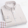Spring and Autumn Men's Pure Cotton Long sleeved Shirts | SAMAG