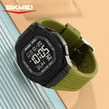 2689 New Casual Men's Electronic Watch Waterproof Calendar Multi Functional Countdown Night Light Sports - Visuel 4 | SAMAG