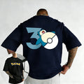 Pokémon 30th Anniversary Snorlax Printed T - shirt Summer - View 8 | SAMAG