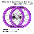 Foldable Bicycle Wheel 20 Inch 406 451 349 Small Deep Rim - View 9 | SAMAG