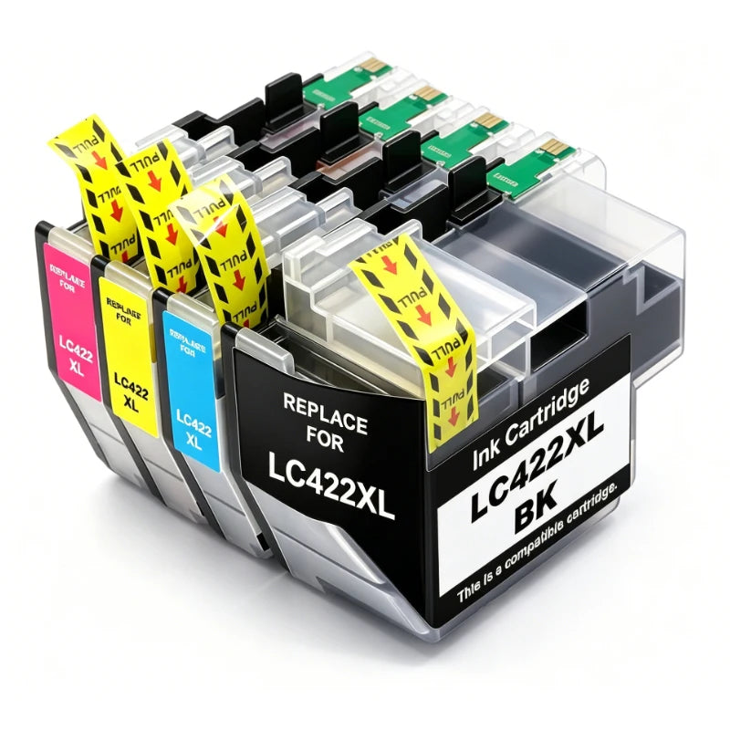 1-5set LC422XL LC-422 LC422 Ink Cartridge Compatible for Brother MFC-J5340DW MFC-J5740DW MFC-J5345DW MFC-J6540DW J6940DW Printer