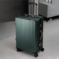 Trolley Luggage 20 24 26 28" Aluminum Frame Rolling Luggage Case USB Travel Suitcase on Wheels Combination Lock Carry on Luggage