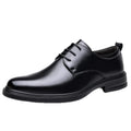 2026 Spring New Designer Dress Shoes for Men Black Fashion Casual Leather Shoes Male Soft Sole Business Wedding Shoe Man