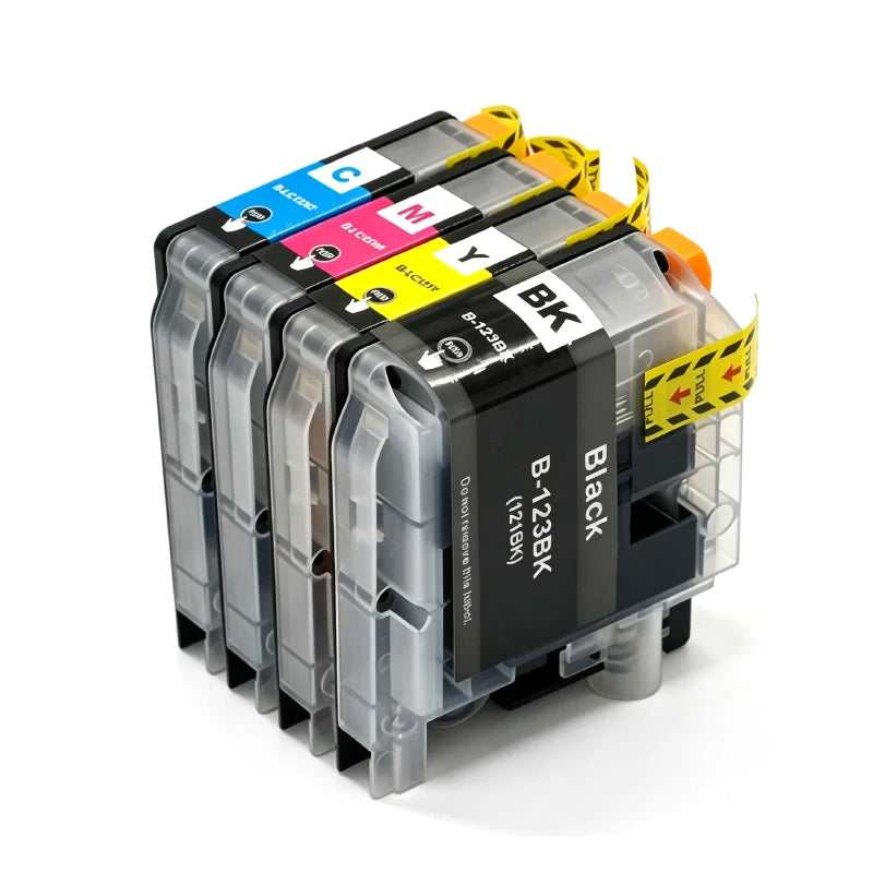1-5set LC123 LC121 Ink Cartridge Compatible For Brother DCP-J4110DW/J132W/J152W/ J552DW/J752DW MFC-J470DW J650DW J870DW J245