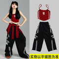 Girls K - pop Crop Top Joggers Cargo Pants Children Hip Hop - View 13 | SAMAG