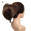 Jeedou Messy Bun Chignon Donut Hair Pad Elastic Hair Rope Rubber Band Synthetic Hairpiece Hair Accessories for Women