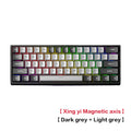AULA WiN 60 Magnetic Axis Keyboard RT Custom Mechanical Wired Connection for Gaming with Webdriver for 8K Response Rate