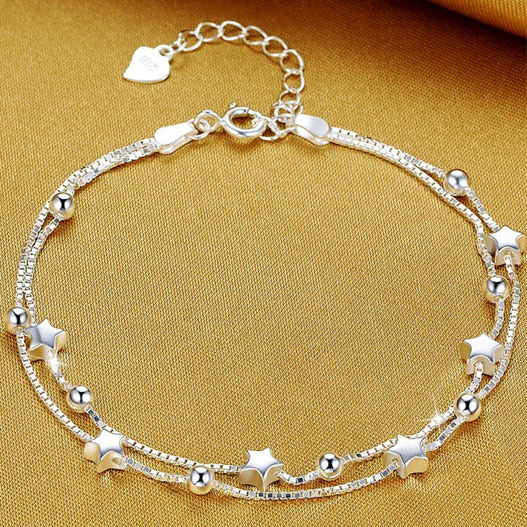 VENTFILLE 925 Sterling Silver Butterfly Bracelet for Girl | SAMAG