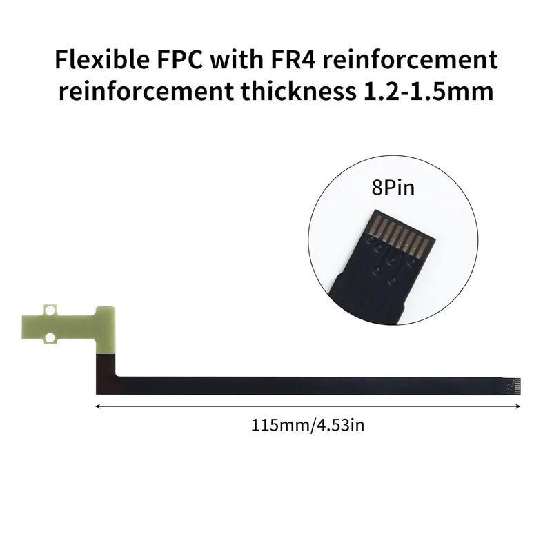 For BambuLab A1/ A1 Mini Feed Hall Board Filament Sensor Replacement with Ribbon FPC Cable 3D Printers Parts ﻿
