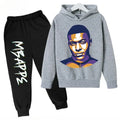 Spring Autumn Children's Hoodie Set Mbappe Print - View 26 | SAMAG