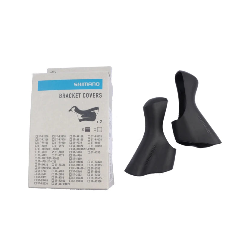 Shimano ST 5800 6800 6870 9000 A070 Ultegra Di2 STI BRAKE LEVER Black HOODS-1 PAIR bracket covers