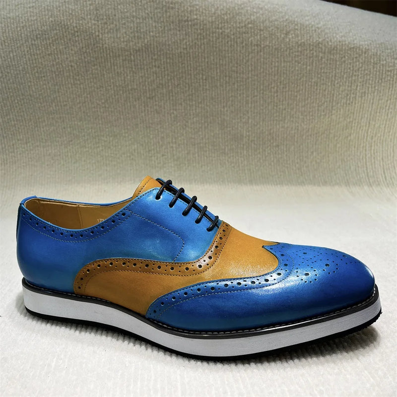 Men's Genuine Leather Loafers Slip-on Casual Shoes Handmade Comfortable Flat Sneakers for Daily Office Outdoor Street Wear