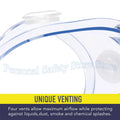 Safety Goggles Anti-Fog Fits Over Glasses Scratch | SAMAG