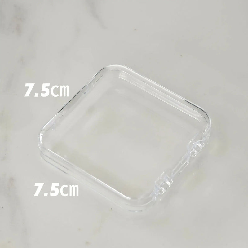 Crystal Wenwan Bracelet Desktop Storage Box Jewelry Necklace Dust-proof Desktop Organizing Box Display Shelf