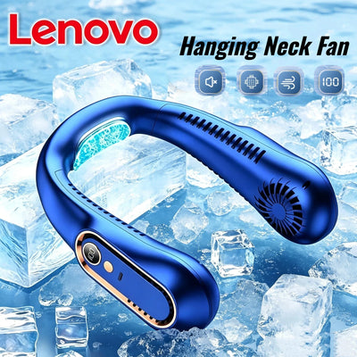 Lenovo Hanging Neck Fan USB Portable Small Bladeless Lazy | SAMAG