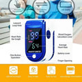 Medical Arm Blood Pressure Meter Tensiometers Tonometer Cuff Fever Thermometer Oximeter Heart Rate 3 IN 1 Set