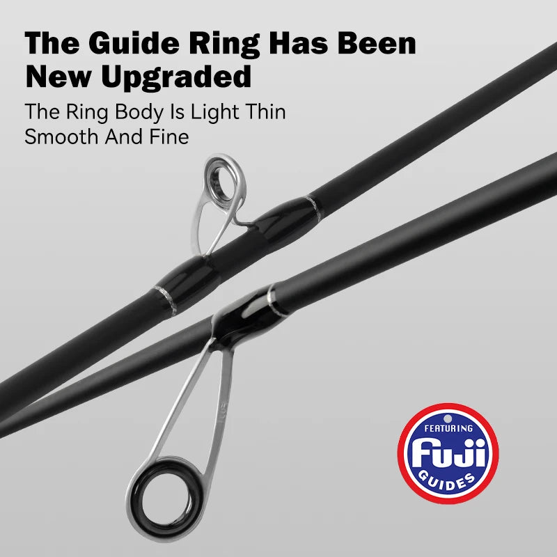 LEYDUN Black Creek Fishing Rod 2 Section Spinning Casting | SAMAG