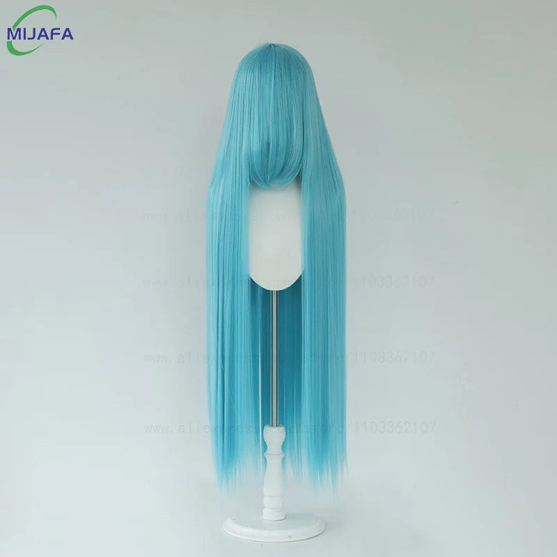 Very High Quality 600g 68 Colors 40 Inch 100cm Long Straight Cosplay Wig With Bangs Heat Resistant Hair Anime Wigs + Wig Cap