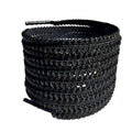 Multicolor Track Anti-slip Serrated Shoelaces Canvas Black White Runing Shoes laces Women Men Sport Casual Net Shoes Shoelaces