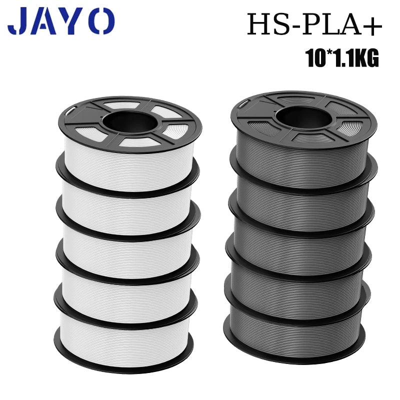 JAYO pla plus petg High speed matte PETG APLA 10Rolls  filament 175mm no bubbles smooth multiple colors optional for 3D printing