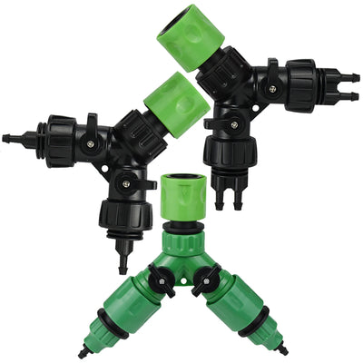 KESLA Drip Irrigation Tap Adapter 2-Way 4-Way Splitter | SAMAG