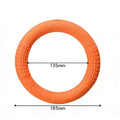 Waterproof Floating EVA Dog Training Flyer Interactive Tug Ring Chew-Resistant Flying Disc Multi-Functional Fitness Toy for Pets