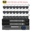 XMEYE 32CH Security Camera System 4K POE NVR Set Outdoor POE IP PTZ Camera Face Detection Two Way Audio Video Surveillance Kit