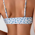 Bohemian Flower Print Bikini Set High Waist Two Piece | SAMAG