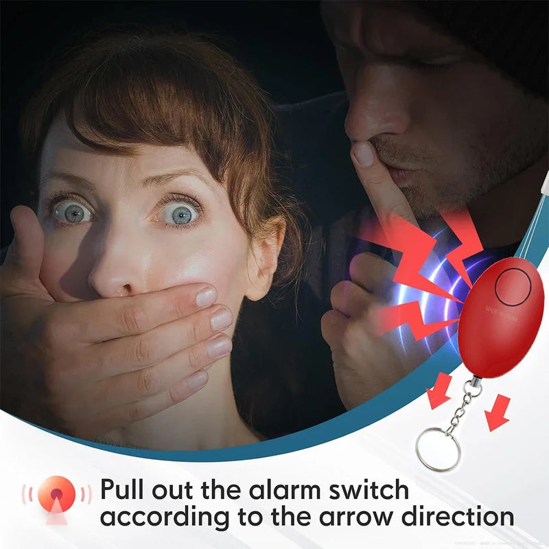 120dB Safe Sound Alarm Self - defense Keychain Emergency - View 2 | SAMAG