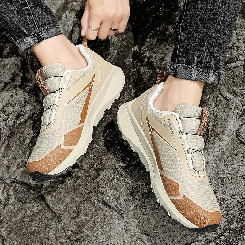 Men'S Outdoor Leisure Sports Shoes Four Season New Soft Sole Anti Slip Comfortable Running Shoes Fashionable Sports Men'S Shoes