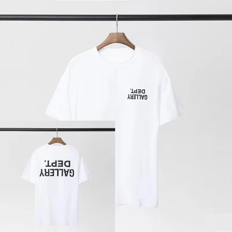2026 Hot Selling Light Luxury T-shirt Summer Men's and Women's Cotton Clothing Fashion Beach Breathable Short Sleeved T-shirt