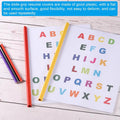 10Pcs Clear Report Covers with Sliding Bar 10mm Slide-Grip Resume Covers 75 Sheet Capacity A4 Presentation Folder for File Resum