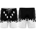 Japanese Anime Style Beach Swim Trunks 3D Print Quick Dry | SAMAG