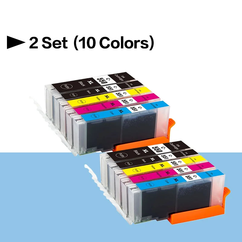 PGI-550 CLI-551 PGI550XL Compatible Ink cartridge - Visuel 13 | SAMAG