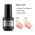 ROSALIND Gel Polish Manicure for Nails Semi Permanent Vernis top coat UV LED Gel Varnish Soak Off Nail Art Gel Nail Polish