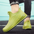 Men's rain shoes four seasons new soft sole anti-slip waterproof outdoor casual fishing water shoes chef kitchen work rain boots