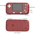 GAMINJA GC76 400 IN 1 Classic Games Handheld Pocket Game Console 2.8inch Video Game Console Portable Handheld Game for Kids Gift
