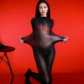 Women Body Jumpsuit Seamless Oil Shiny Glossy Stockings Full-Body Socks 5d Ultra Elastic New Sexy 912-Pin High-Density Pantyhose