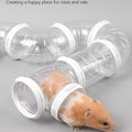 New Hamster Coop External Pipelines Can Be Randomly Spliced DIY Landscape Design Pipes Hamster Cage Modification Movement Tunnel