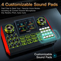 Tenlamp G9 Professional Podcast Influencer KOL Singing Gaming DJ Mixing Station Controller Equipment Studio Professional Recording Electronic Music Mixer Power Karaoke Machine Available Dynamic Condenser Wireless Microphone P