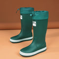 Men's high top rain boots autumn and winter new waterproof anti slip rain shoes outdoors Garden work fashion casual water shoes