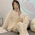 Spring and Autumn New Women's Pajamas Homewear Suit Girls | SAMAG