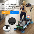 Space - Saving, Easy Assembly Folding Treadmill with 12 - View 6 | SAMAG