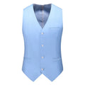 Vest Mens Fashion Casual High Quality Solid Color Slim Large Size Business Office Waistcoat Men Groom Wedding Dress Suit Vests
