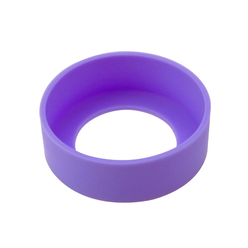 1Pc 6.5CM 28 Solid Color 13.5G Silicone Cup Bottom Cover Water Protective Support Anti Scald Round Odorless Fall Thermostability